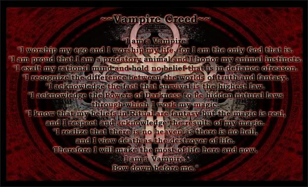 Vampire Creed