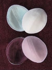 Mini Wetbag and Two Pairs Contoured Nursing Pads