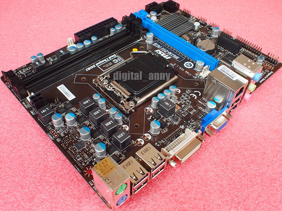 MSI MS-7788 H61M-P31(G3) motherboard Intel H61(B3) LGA 1155 DDR3 | eBay