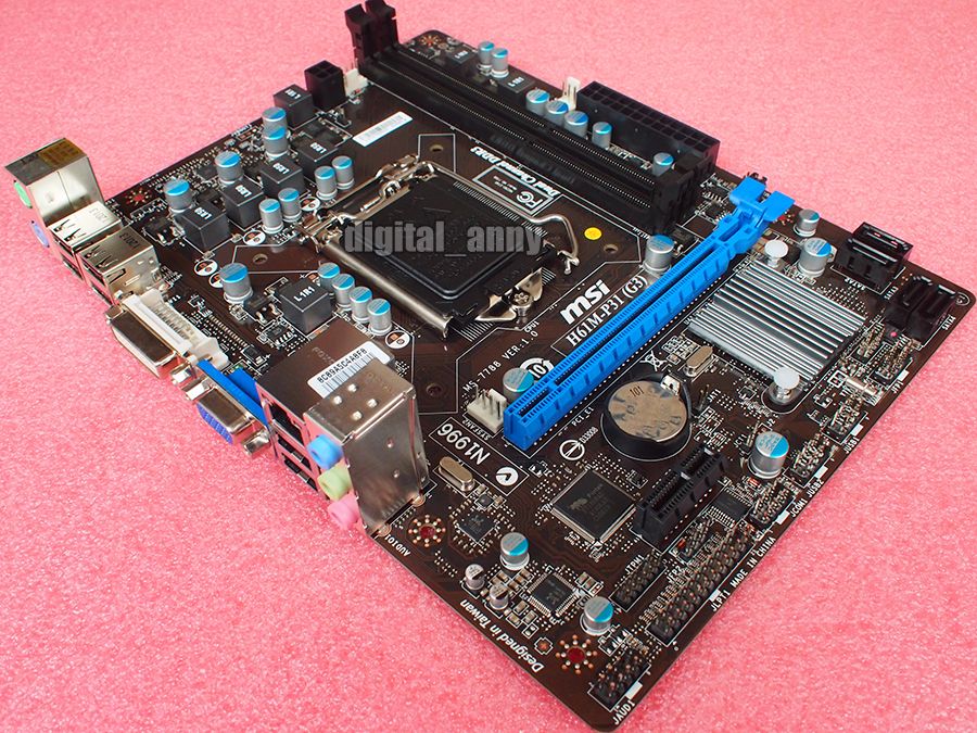 MSI MS-7788 H61M-P31(G3) motherboard Intel H61(B3) LGA 1155 DDR3 | eBay