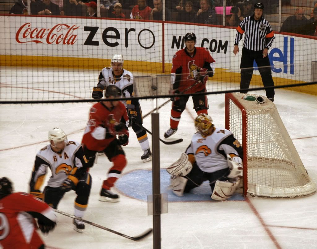 Second Sens Goal Brendan Bell ties the game at 2 with his first goal of the night in what would eventually be a 4-2 victory over the Sabres