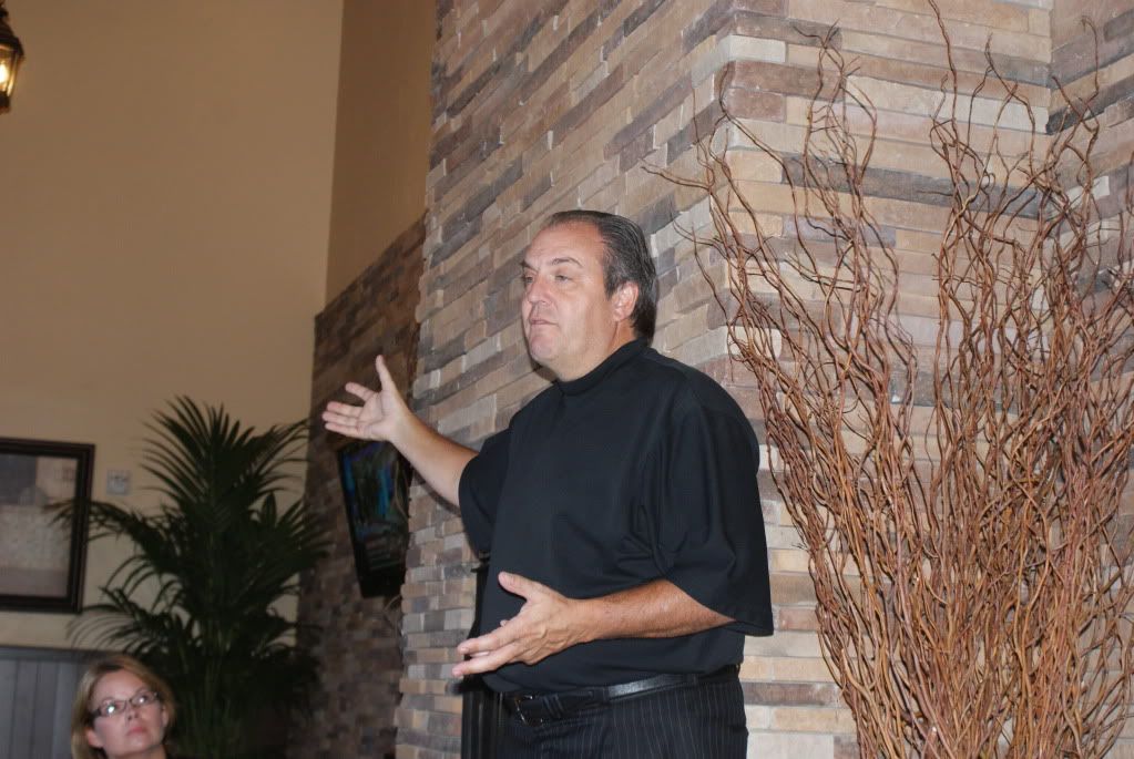 John Flora speaks to the bloggers
