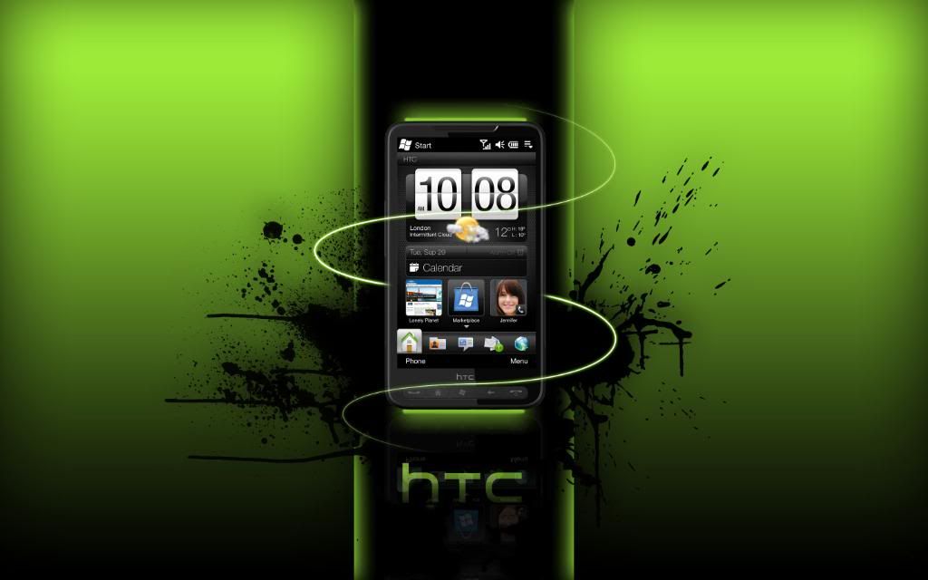 Htc hd2 wallpapers animated