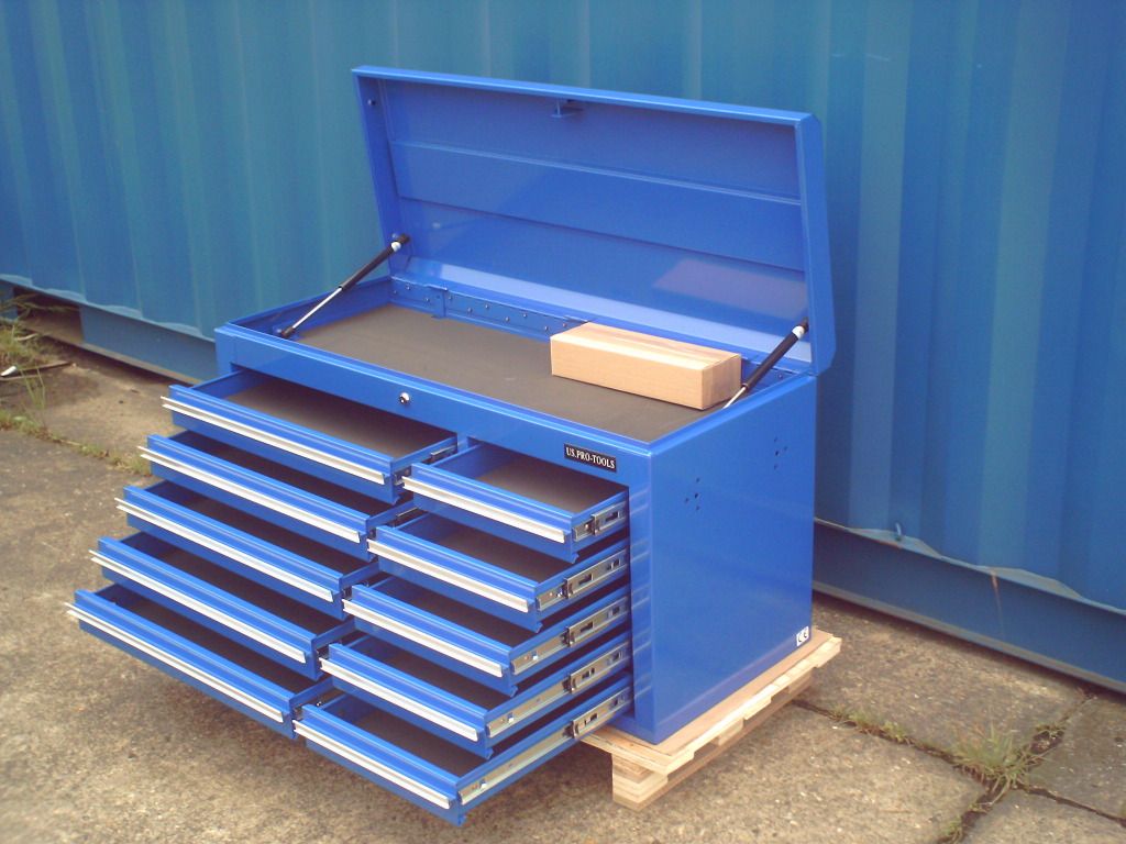 DAMAGED/RETURN (DI 975) US PRO Tool Chest Box Snap it Up
