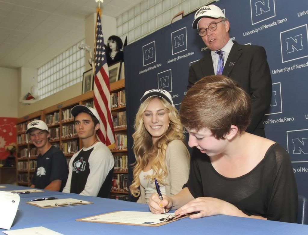 Signing Day at Reno High