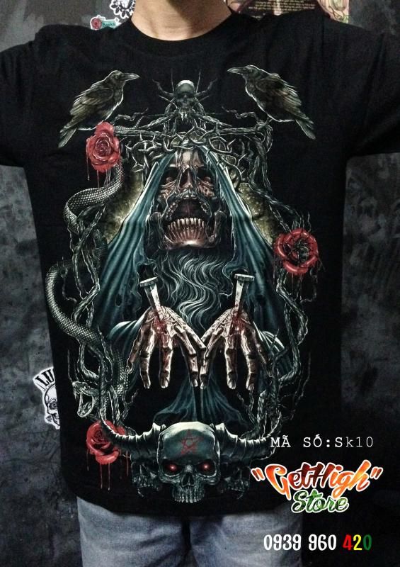 áo rock , áo thun thái - hàng cực chất, giá cực mềm - 9