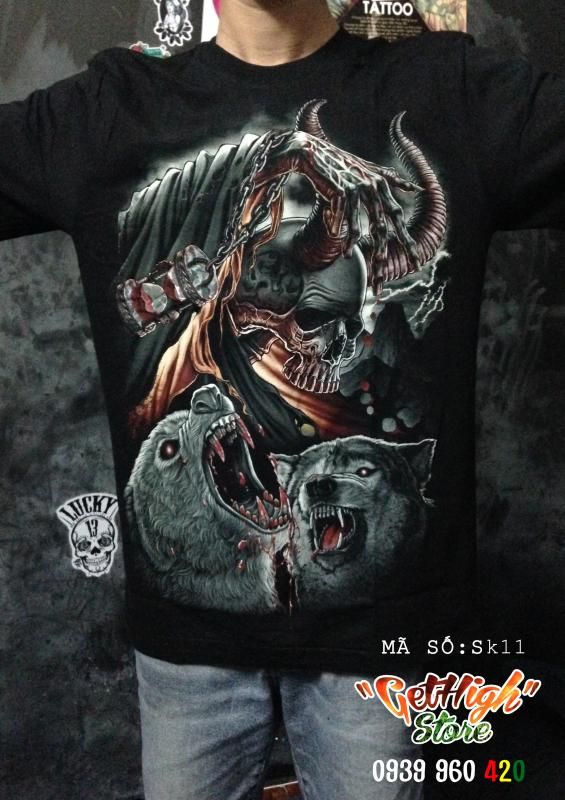 áo rock , áo thun thái - hàng cực chất, giá cực mềm - 10