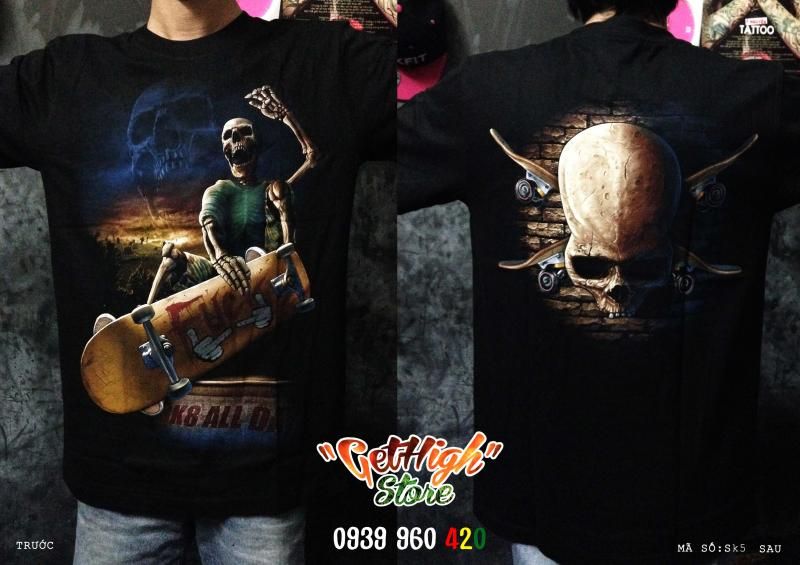 áo rock , áo thun thái - hàng cực chất, giá cực mềm - 4