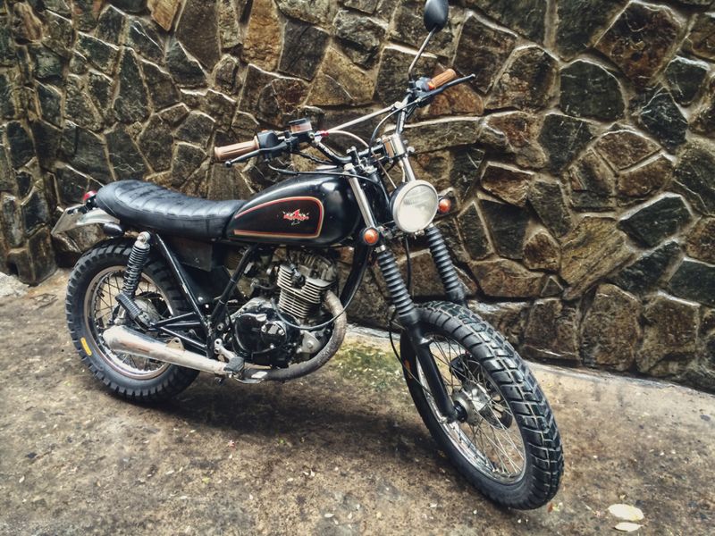 Bán xe suzuki gn125 lên 150 full tracker hqcn