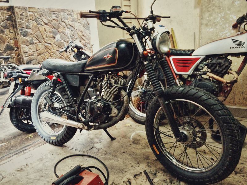 Bán xe suzuki gn125 lên 150 full tracker hqcn - 2