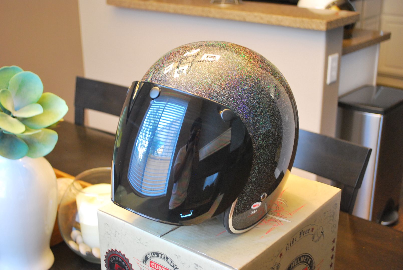 FS 2 x Bell Custom 500 Helmets with Bubble/Face Shields