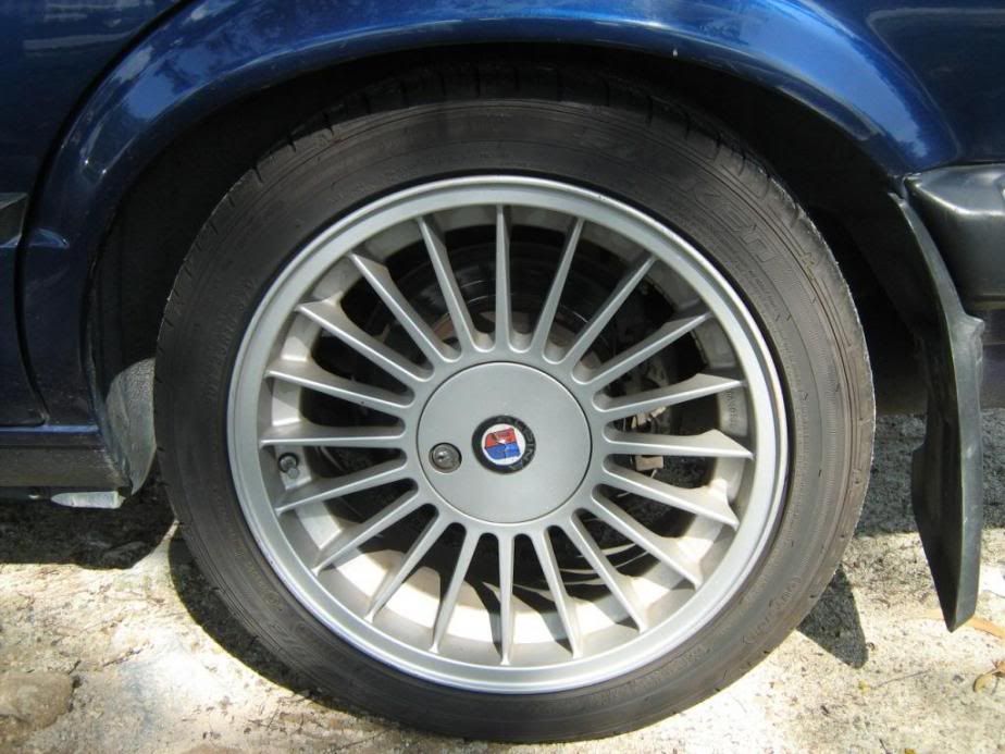 E30 Alpina Wheels. Wheels Rear