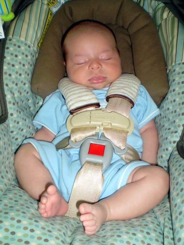 P9160007-1.jpg Lucas sleeping in his car seat picture by BethD0123