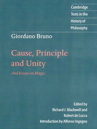 Giordano Bruno   Cause, Principle and Unity and Essays on Magic [1 eBook   1 PDF] preview 0
