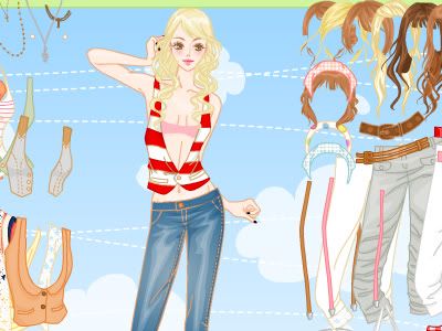 Online Fashion Games  Teenage Girls on Dress Up Games For Girls     Fashion Dress Up Games Primer