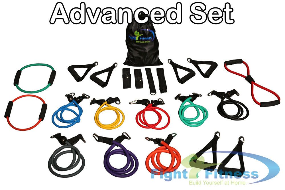 24PC Advanced Resistance Bands Set