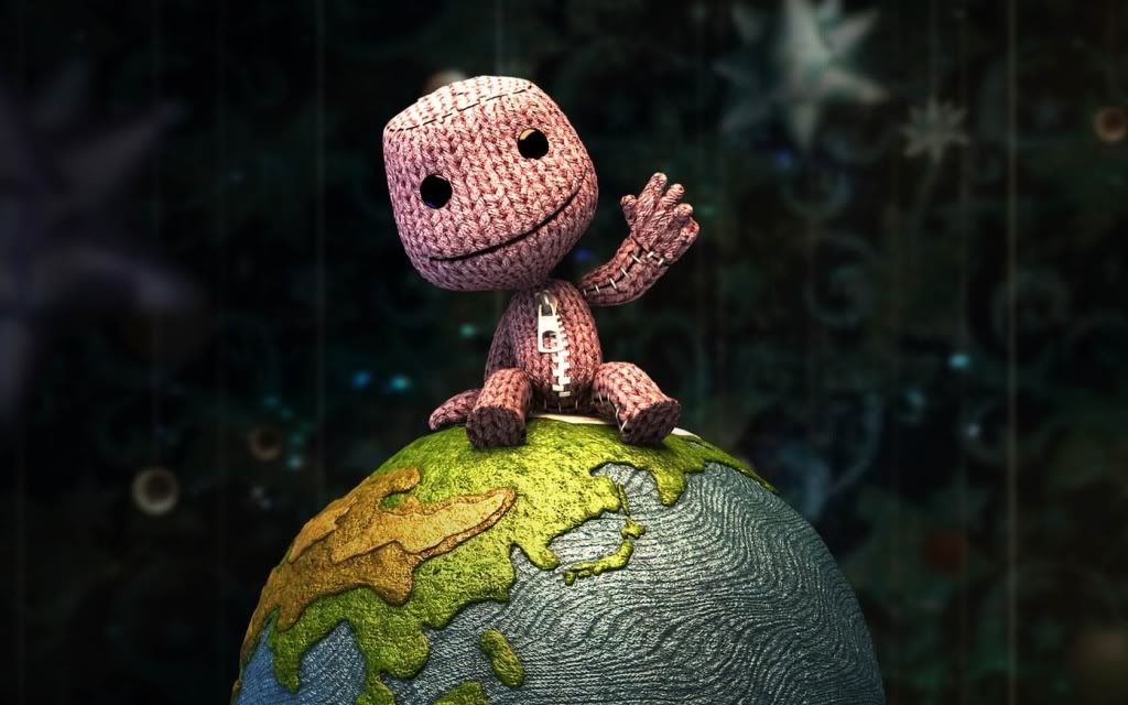 planet wallpaper. little big planet wallpaper.