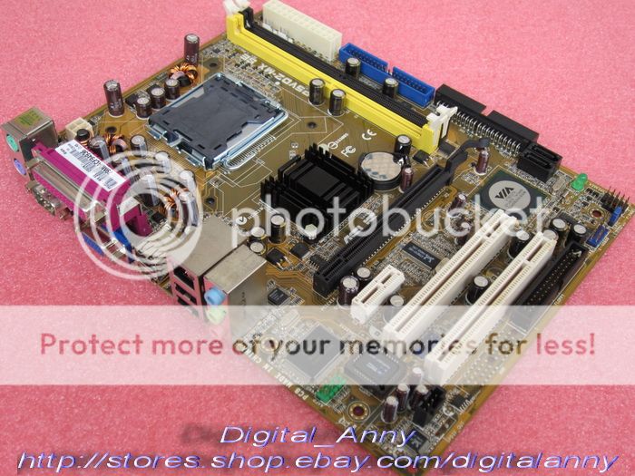 New Asus P5VD2 MX SE Motherboard Via P4M890 LGA 775 DDR2 in Original 