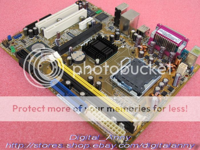 New Asus P5VD2 MX SE Motherboard Via P4M890 LGA 775 DDR2 in Original 