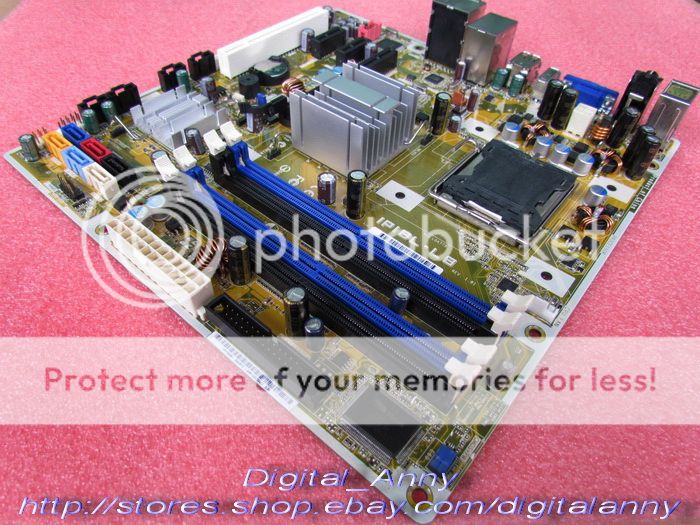 ASUS IPIBL LB DELUXE MotherBoard HP Benicia GL8E G33  