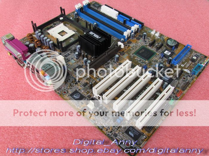 Asus P4P800 E Deluxe Motherboard Intel 865PE SKT 478