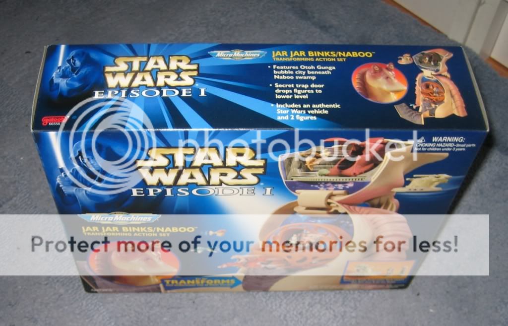 Star Wars Micro Machines Jar Jar Binks Naboo Playset  